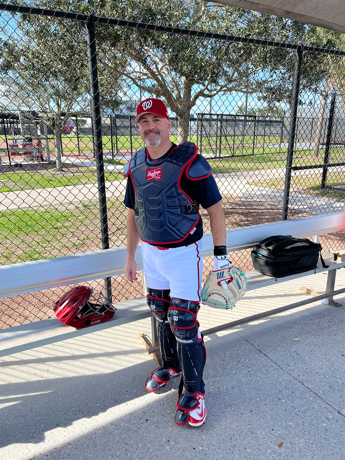 Nace at the Nationals Fantasy Baseball Camp